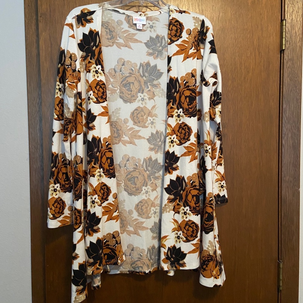 SOLD Fall Floral Caroline Cardigan